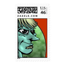 Greenie-Blu postage