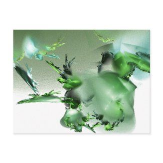 Greenie, Close Up! Post Cards