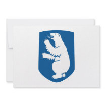 Greenland Coat of Arms Personalized Invitation
