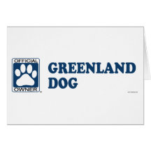 Greenland Dog Blue Card