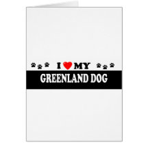 GREENLAND DOG GREETING CARDS