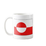 Greenland Flag + Map Classic Mug