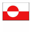 Greenland Flag and Map T-Shirt shirt