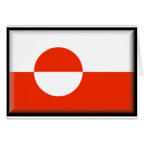 Greenland Flag cards