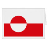 Greenland Flag Greeting Card