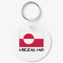 Greenland Flag keychains