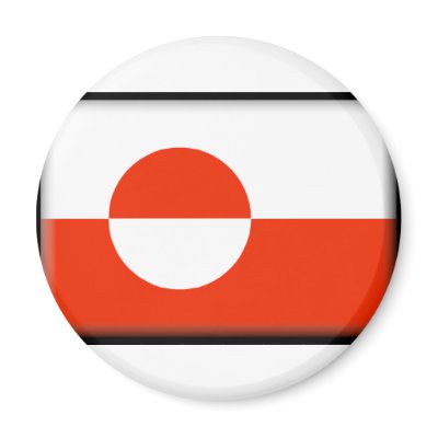 Greenland Flag Magnet by jacinto888
