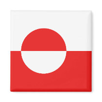 Greenland Flag Magnet