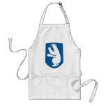 Greenland Flag Map GL Apron