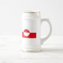 Greenland Flag Mug by FlagTshirts Greenland Flag Mug