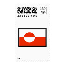 Greenland Flag postage