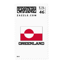 Greenland Flag postage