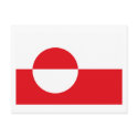 Greenland Flag Postcard by FlagTshirts Greenland Flag Postcard
