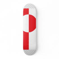 Greenland Flag Custom Skate Board