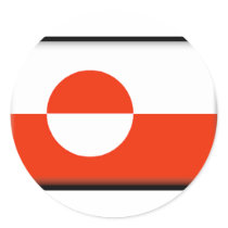 Greenland Flag stickers