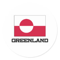 Greenland Flag stickers