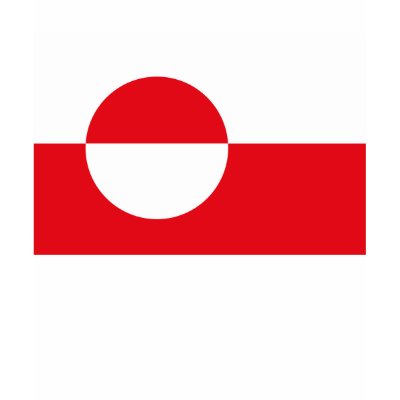 Greenland Flag T-shirt by FlagTshirts