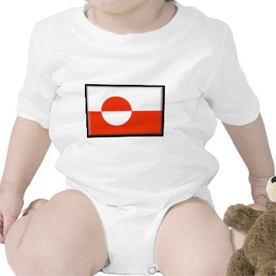 Greenland Flag Tshirts by jacinto888