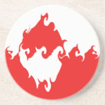 Greenland Gnarly Flag coasters