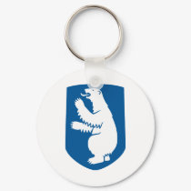 Greenland Official Coat Of Arms Heraldry Symbol keychains