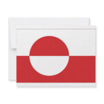 Greenland Territory Flag invitations