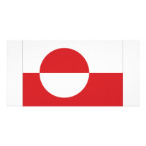 Greenland Territory Flag photo cards