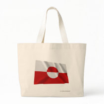 Greenland Waving Flag bags
