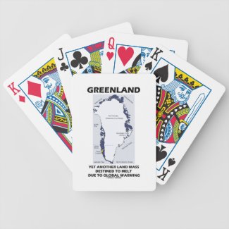 Greenland Yet Another Land Mass Destined To Melt Card Deck