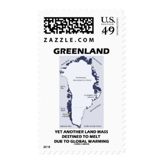 Greenland Yet Another Land Mass Destined To Melt Stamps