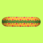 GreenLine Skateboard with Red Specks skateboards