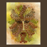 Greenman Autumn Poster posters