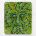 Greenman Holly Mousepad mousepads