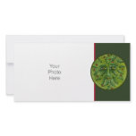 Greenman Holly Photo Card