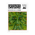 Greenman Holly Postage Stamp