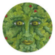 Greenman Holly Sticker