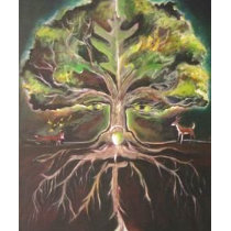 greenman-tree of life T-Shirt - Customized