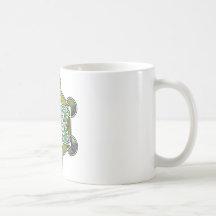 GreenMetatronCube Mugs