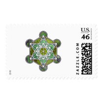 GreenMetatronCube Stamp