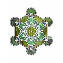 GreenMetatronCube t-shirts by luke_orb GreenMetatronCube t-shirts