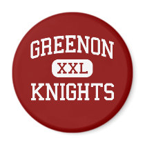 Greenon - Knights - High School - Springfield Ohio magnets by customteamsportswear Greenon - Knights - High School - Springfield Ohio magnets