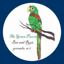 GreenParrot1 stickers