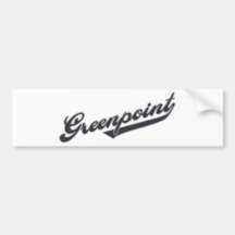 Greenpoint Bumper Stickers
