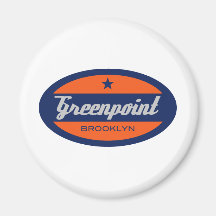 Greenpoint Refrigerator Magnet