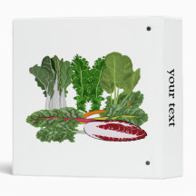 Greens Vegetarian Vegan Vegetable Lover Binders