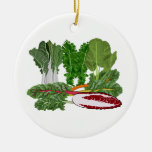 Greens Veggie Lovers Vegetables Christmas Ornament