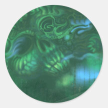 Greenscull  (Stickers!)