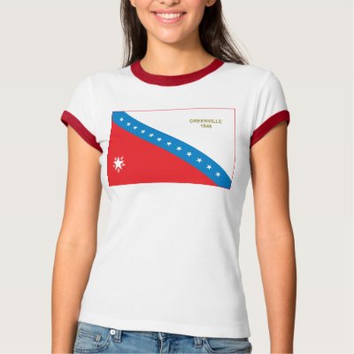Greenville Flag T-shirt by FlagTshirts