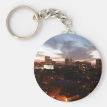Greenway Plaza Area Of Houston In Texas Key Chains