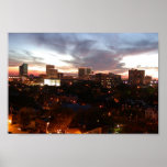 Greenway Plaza Area Of Houston In Texas Print