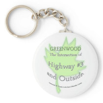 Greenwood Maple Leaf Keychain